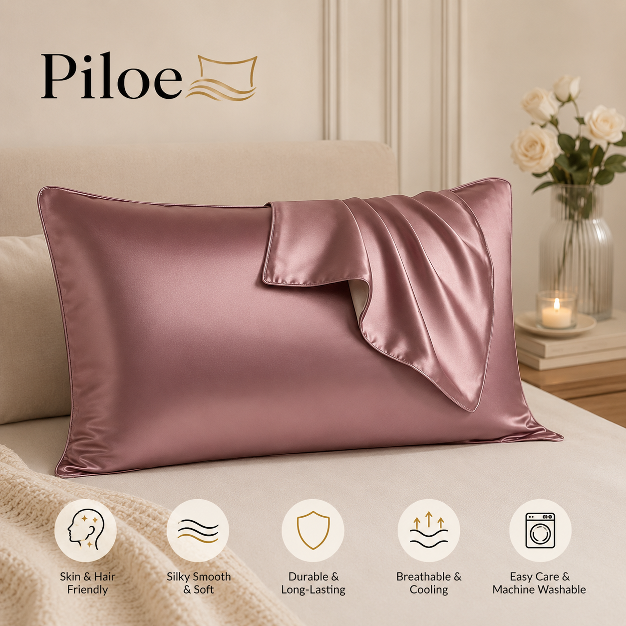 SilkAura™ Pillowcase