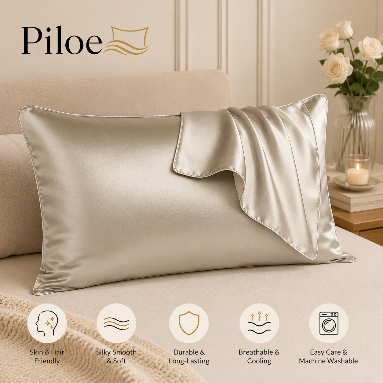 SilkAura™ Pillowcase